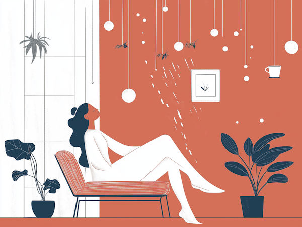 Serene Indoor Illustration