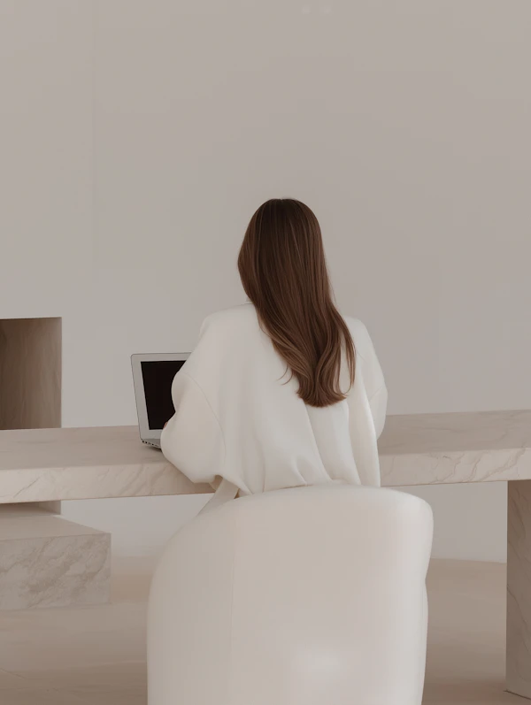 Modern Workspace Scene