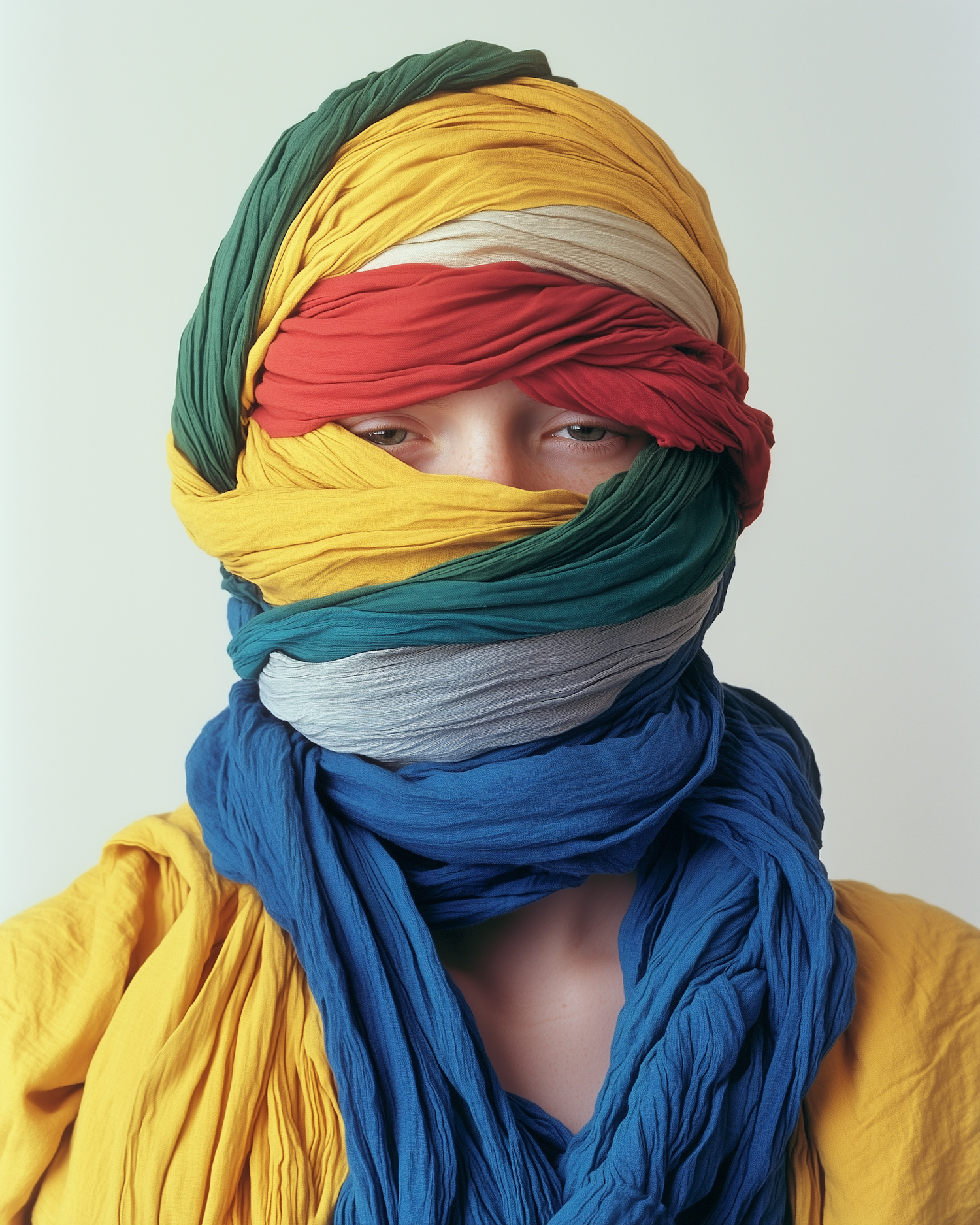 Colorful Fabric Concealment