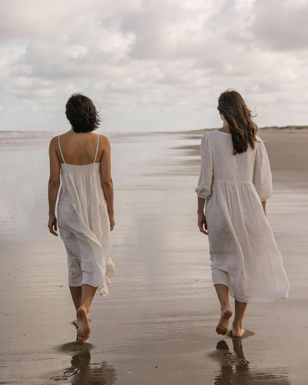 Serene Beach Stroll