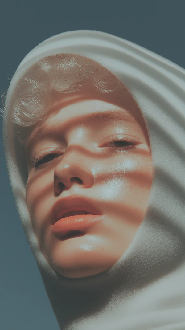 Portrait with White Hood