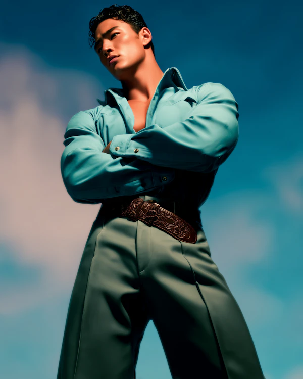 Confident Sky Pose