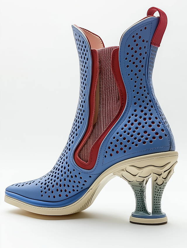 Avant-Garde High-Heeled Shoe