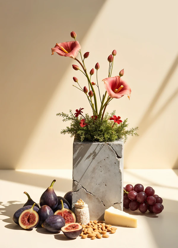 Elegant Food Display