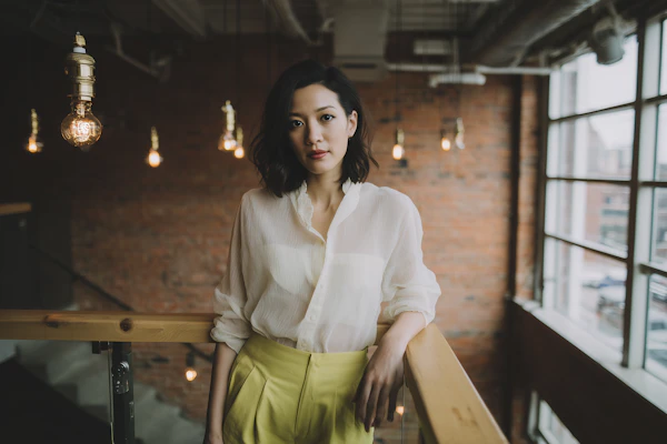 Stylish Woman Indoors