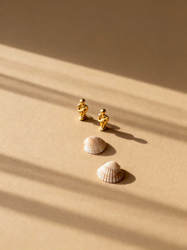 Golden Figurines Display