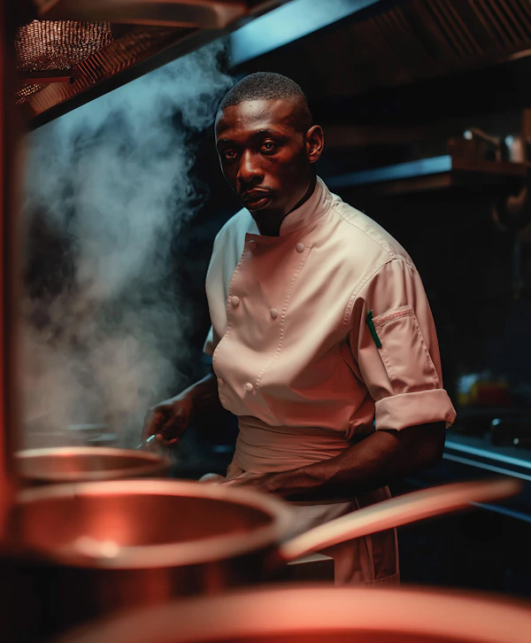 Chef in a Kitchen