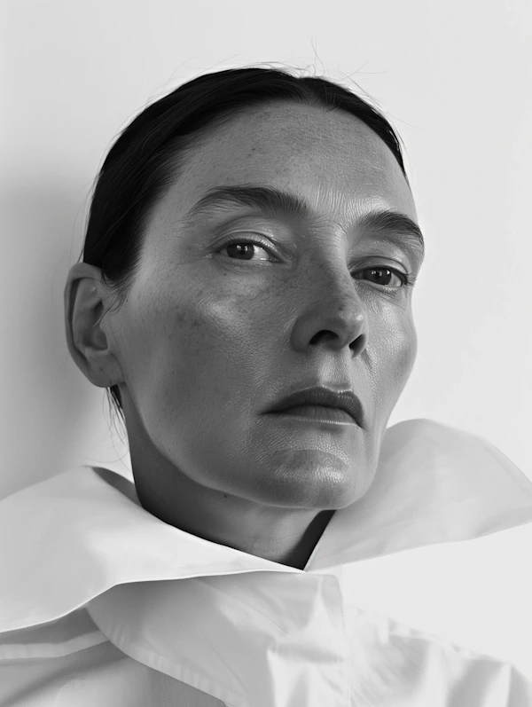 Black-and-White Portrait