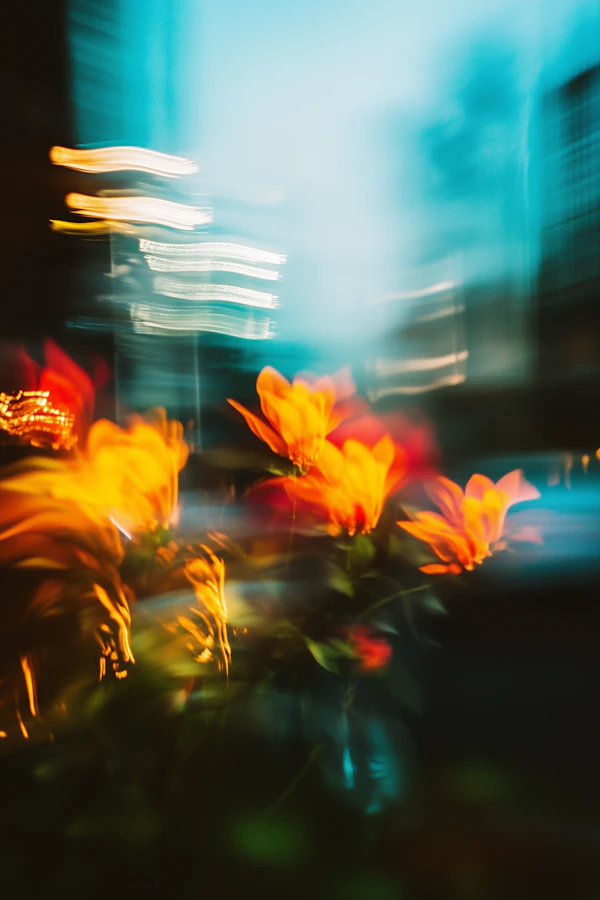 Abstract Floral Motion