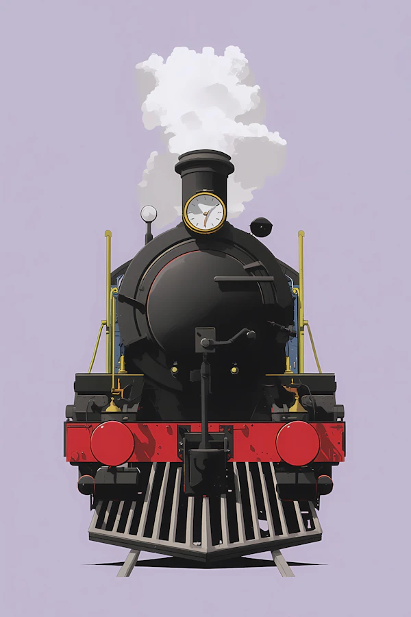 Vintage Steam Locomotive