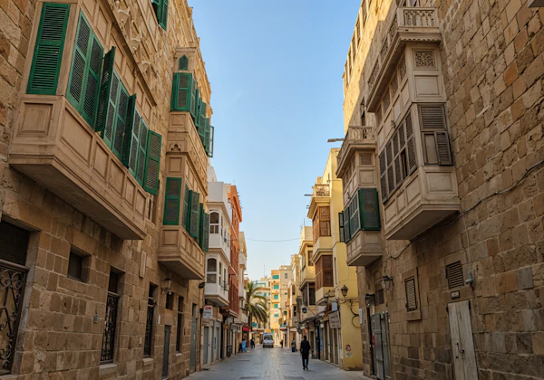 Mediterranean Street Scene