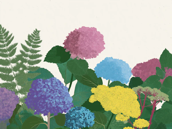 Antique Hydrangea Color Design