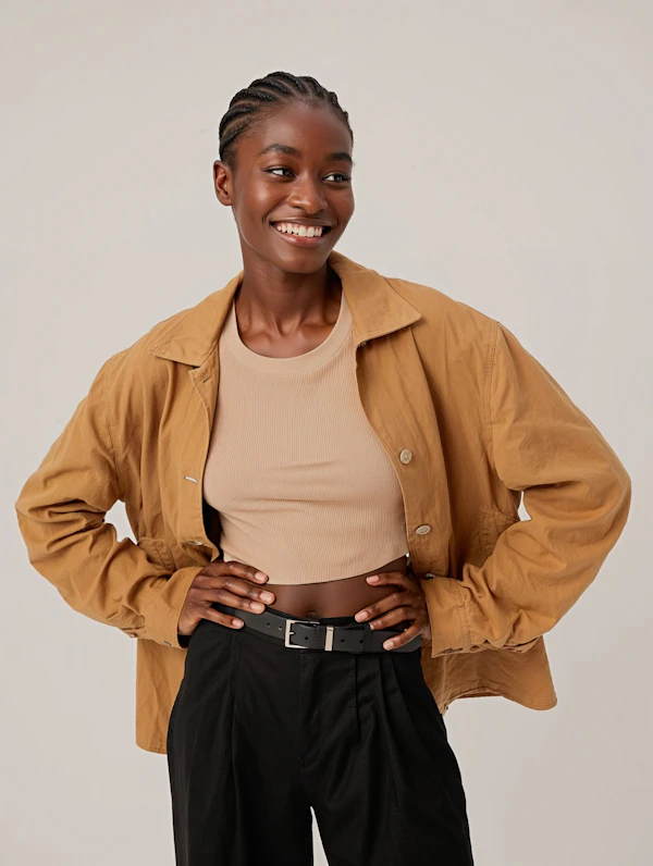 Confident Woman Pose