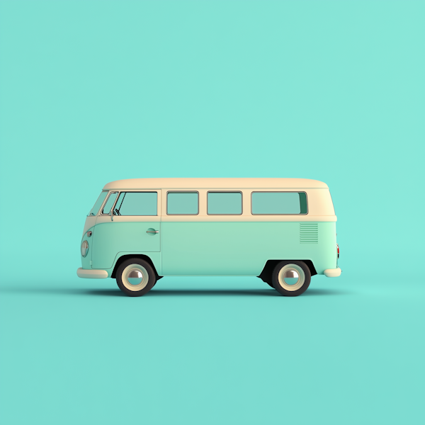 Vintage-Style Van