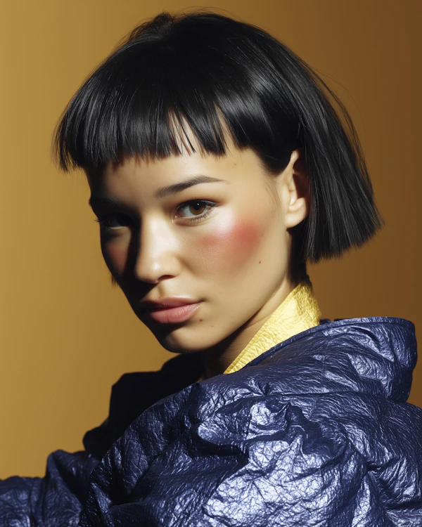 Modern Portrait Close-Up