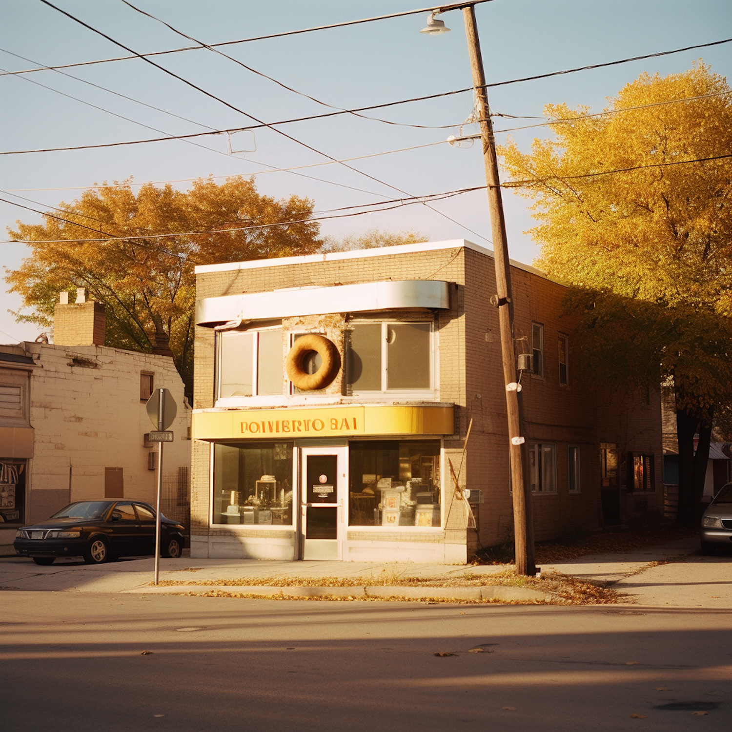 Golden Hour at Pomibero Bar with Bagel Top