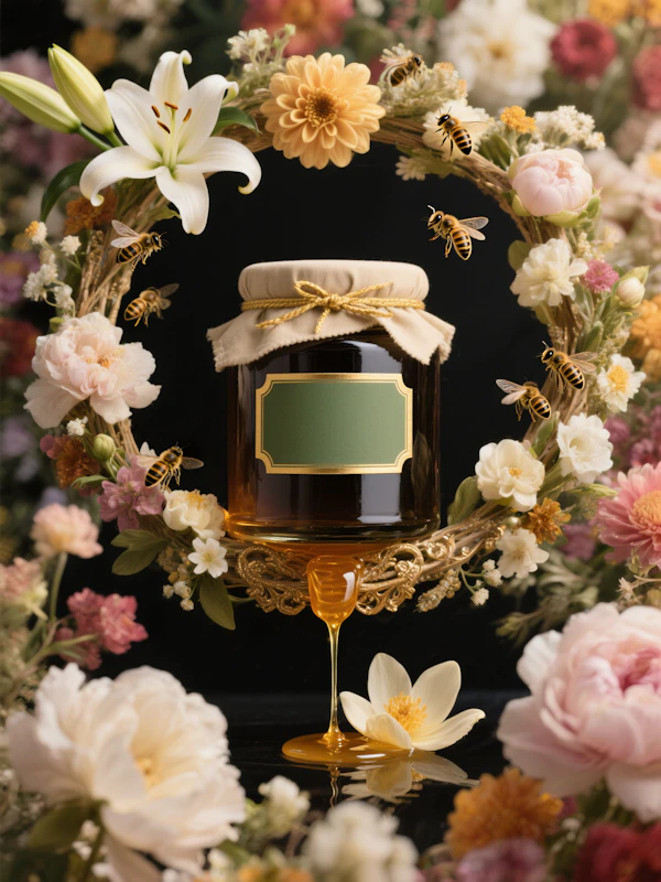 Golden Honey Display