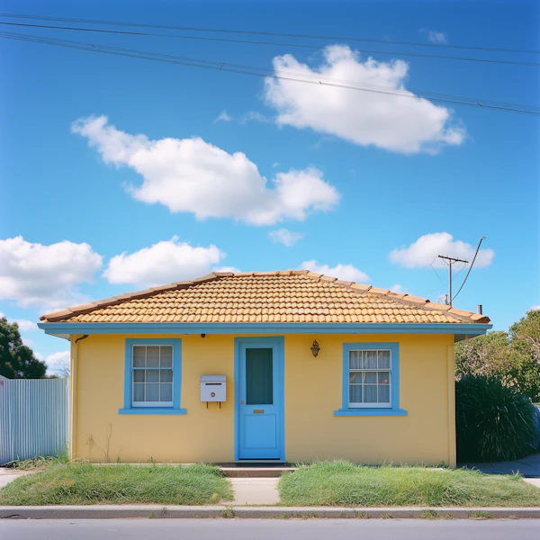 Charming Yellow House