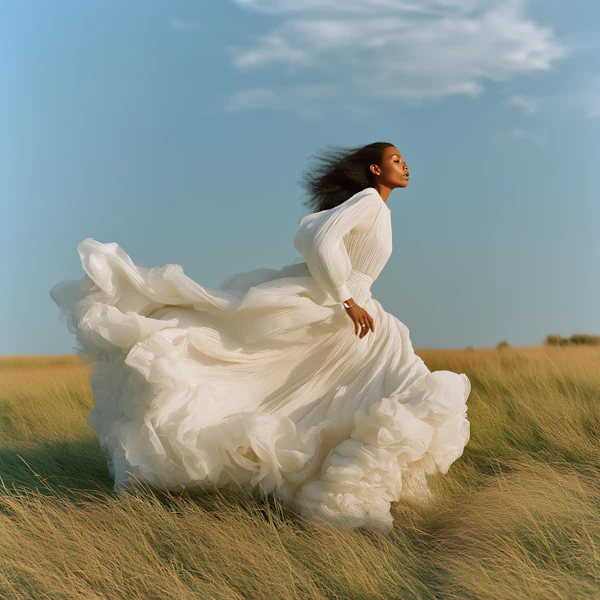 Elegant Outdoor Portrait