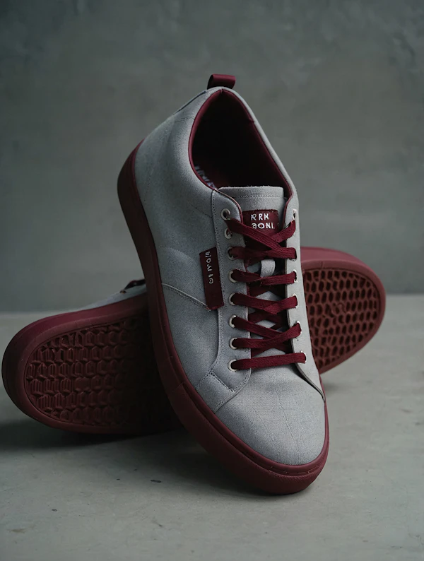 Stylish Sneakers Display
