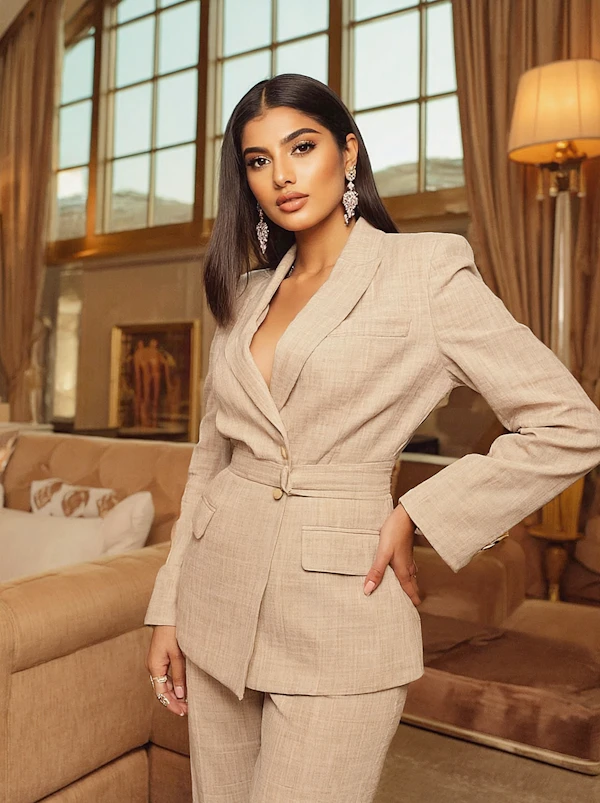 Elegant Woman Indoors