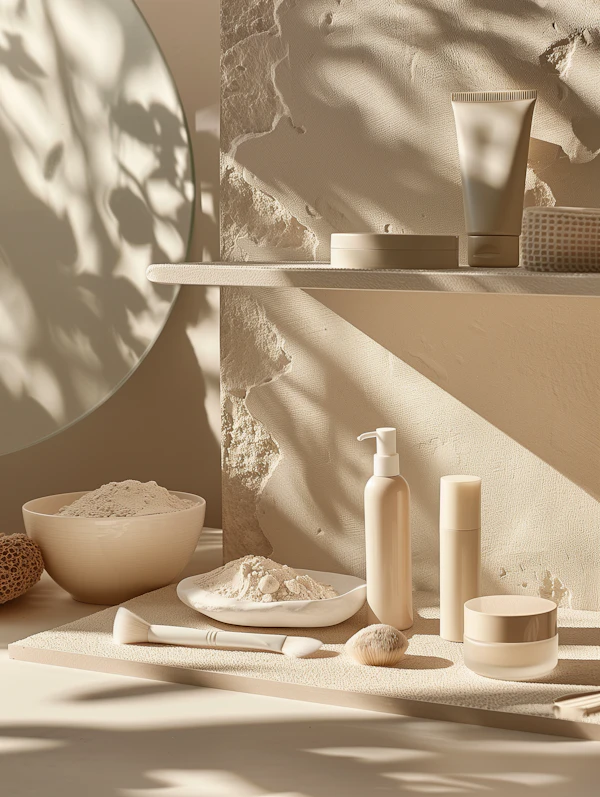 Natural Skincare Display