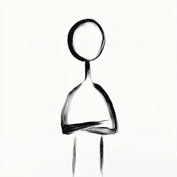Abstract Human Figure