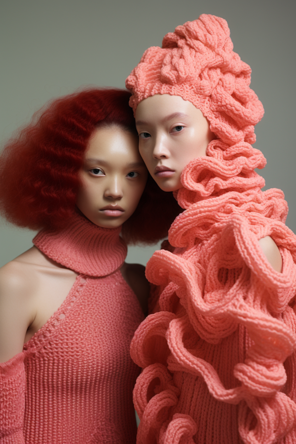 Symbiosis in Coral Knit