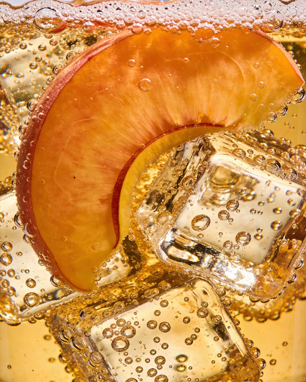 Peach Sparkling Drink
