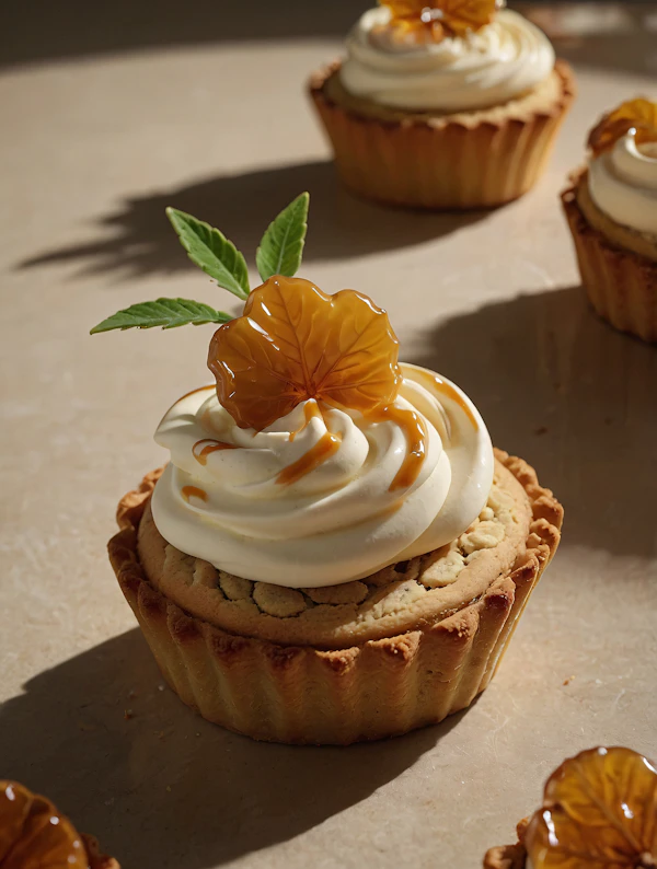 Elegant Cupcake Close-Up