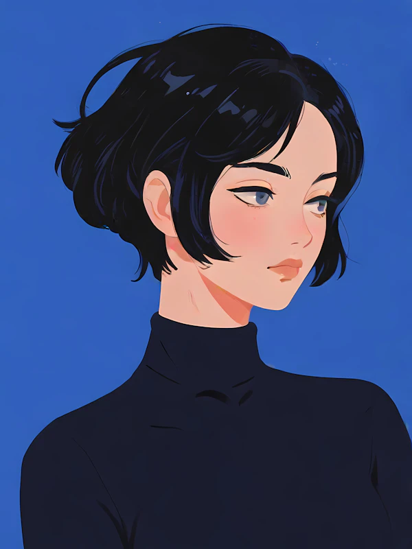 Stylized Portrait Illustration