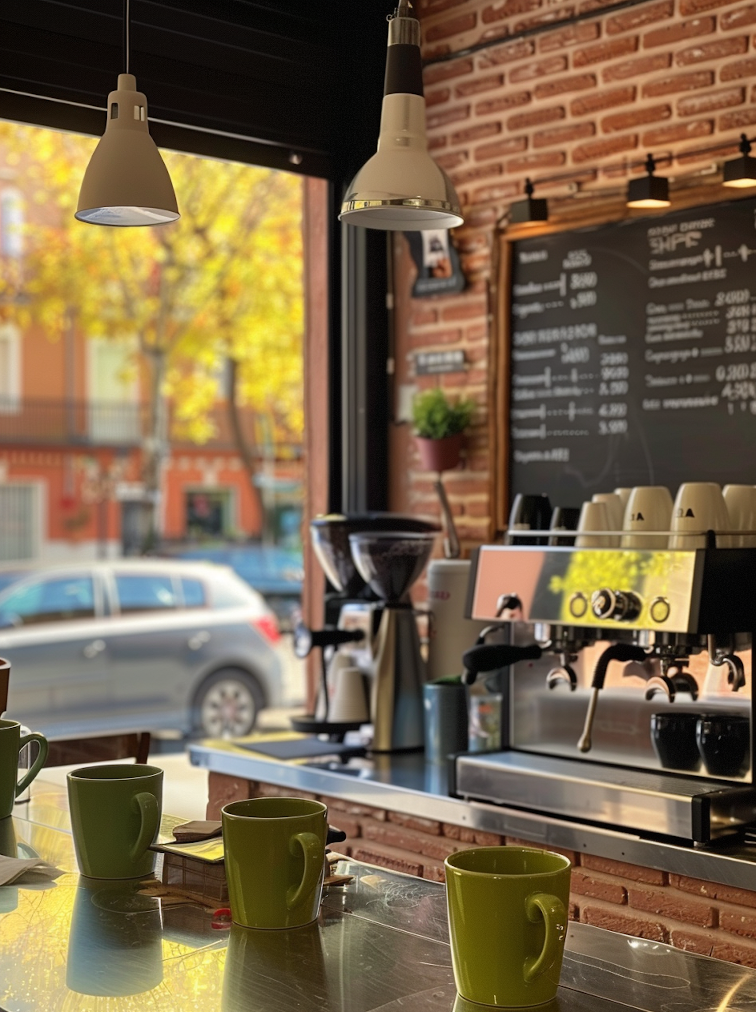 Autumnal Cafe Ambiance