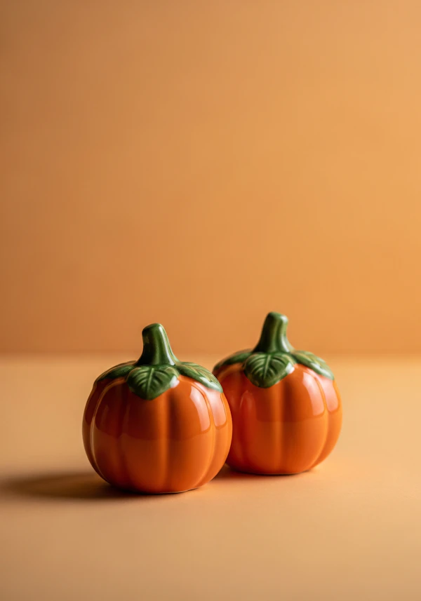 Ceramic Pumpkin Display