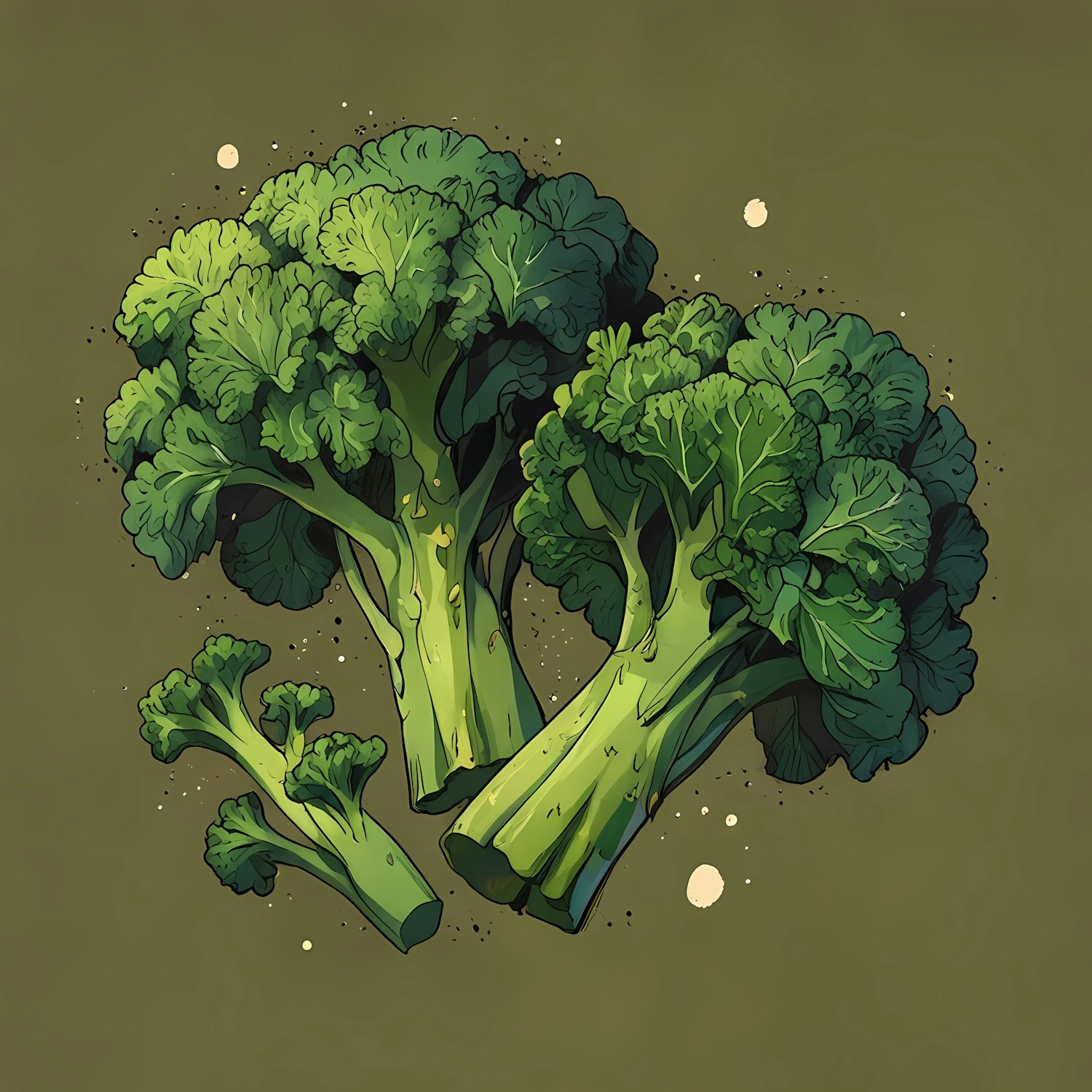 Broccoli Illustration