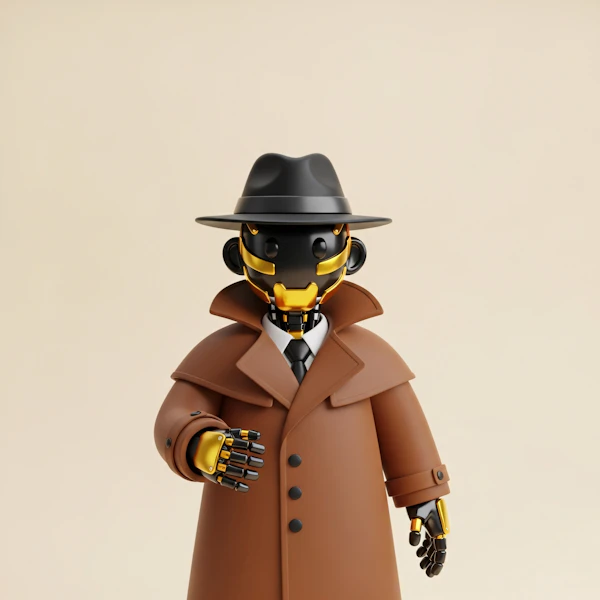 Noir Robotic Detective
