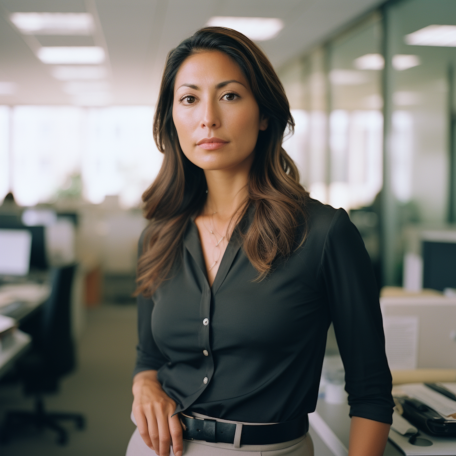 Professional Asian Woman in Office