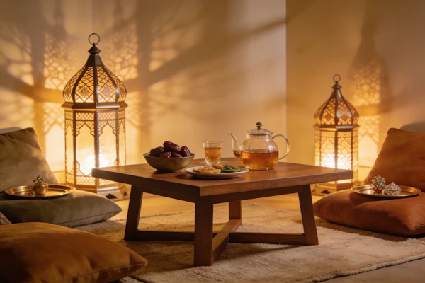 Cozy Tea Setting