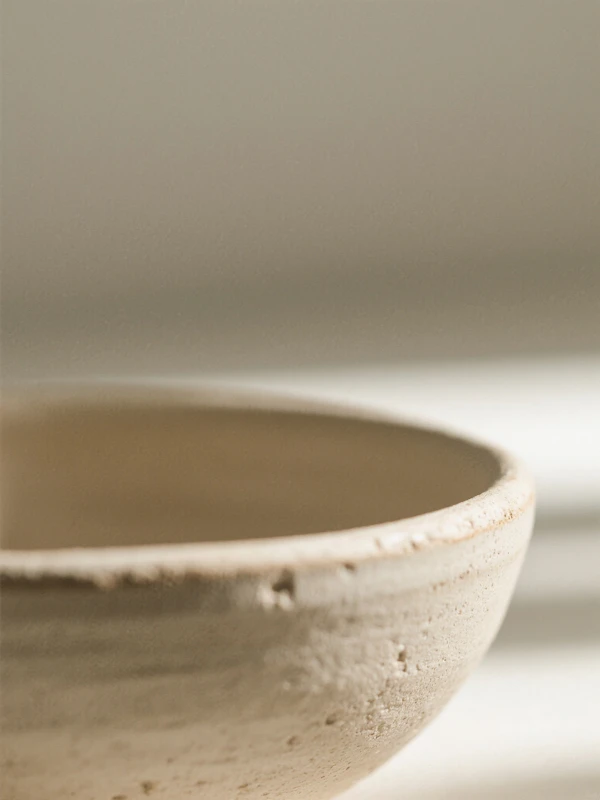 Textured Ceramic Bowl
