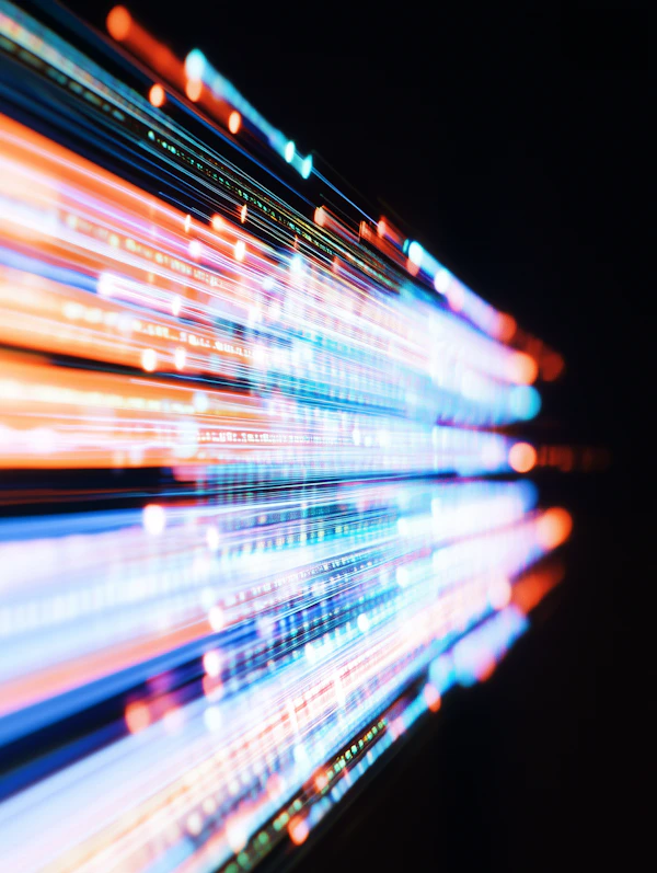 Vibrant Light Streaks