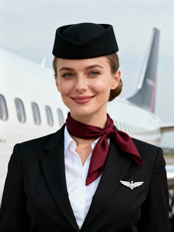 Flight Attendant Portrait