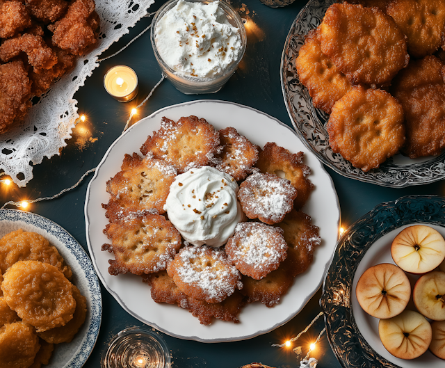 Festive Pastry Arrangement