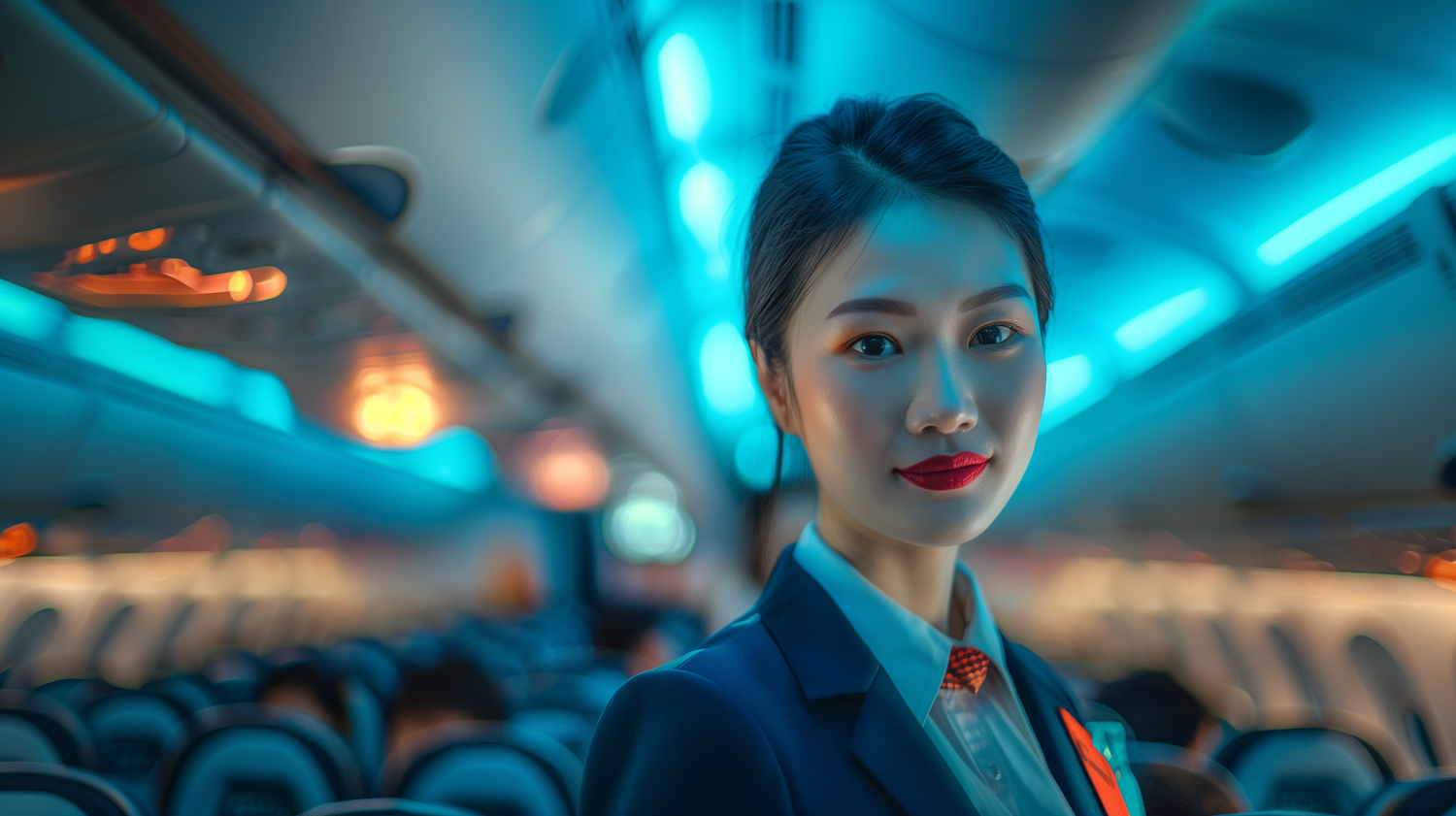 Flight Attendant Portrait