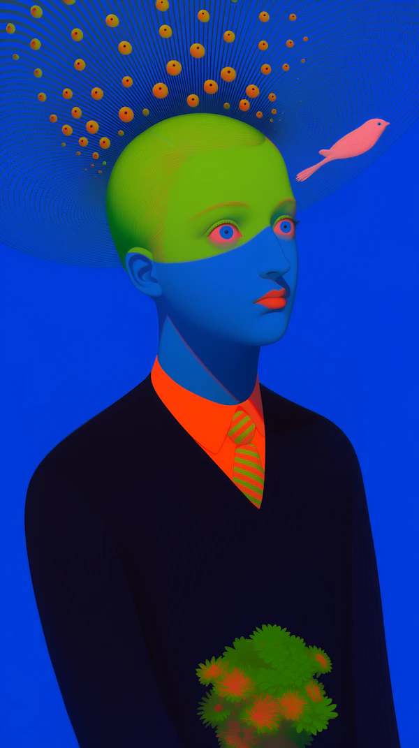 Surreal Figure Portrait