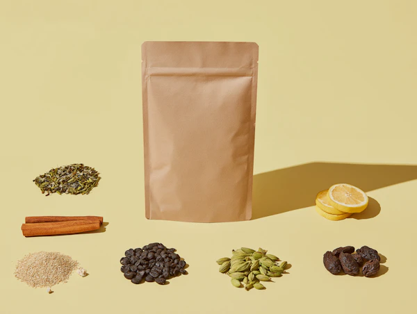 Natural Ingredients Display