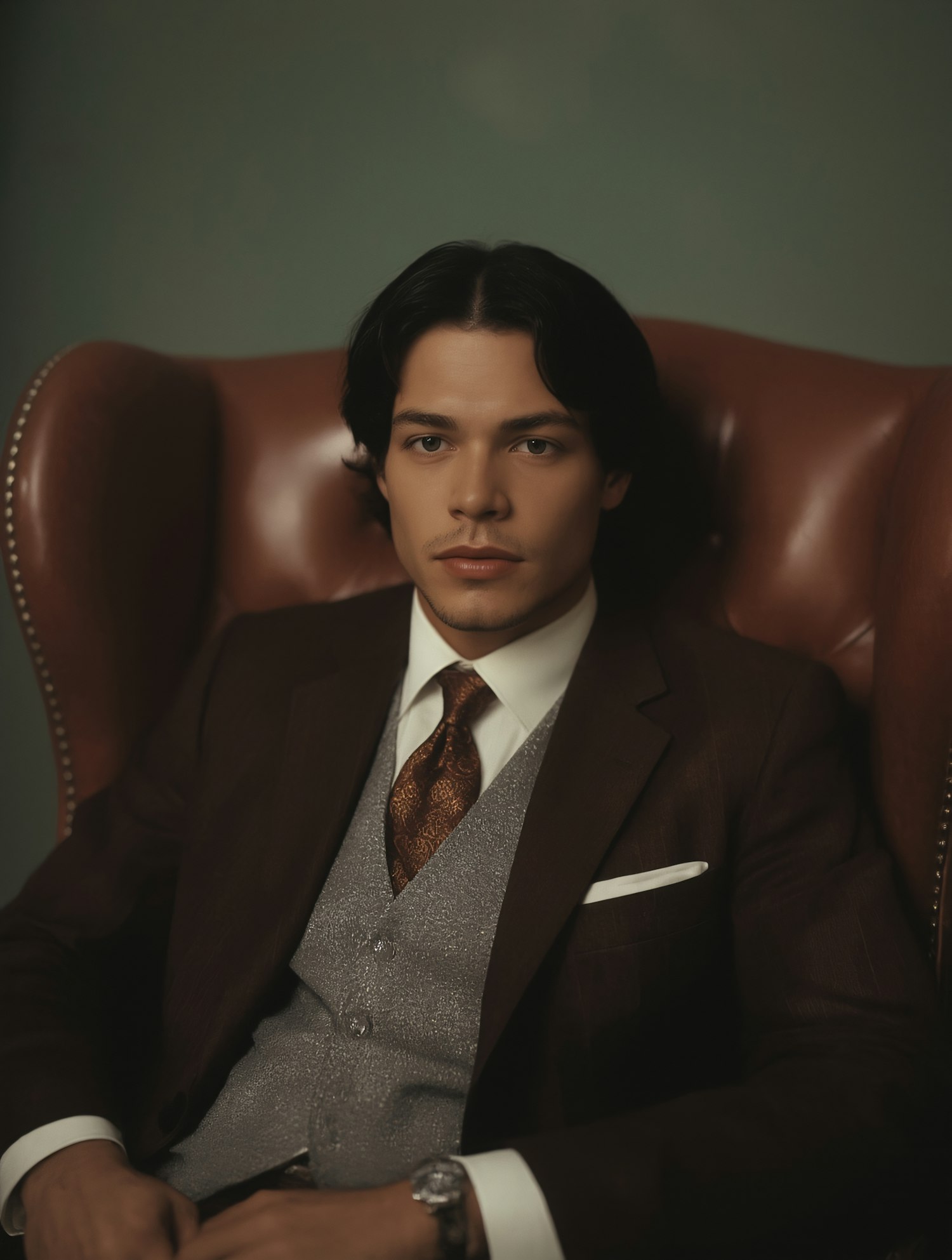 Man in Formal Attire