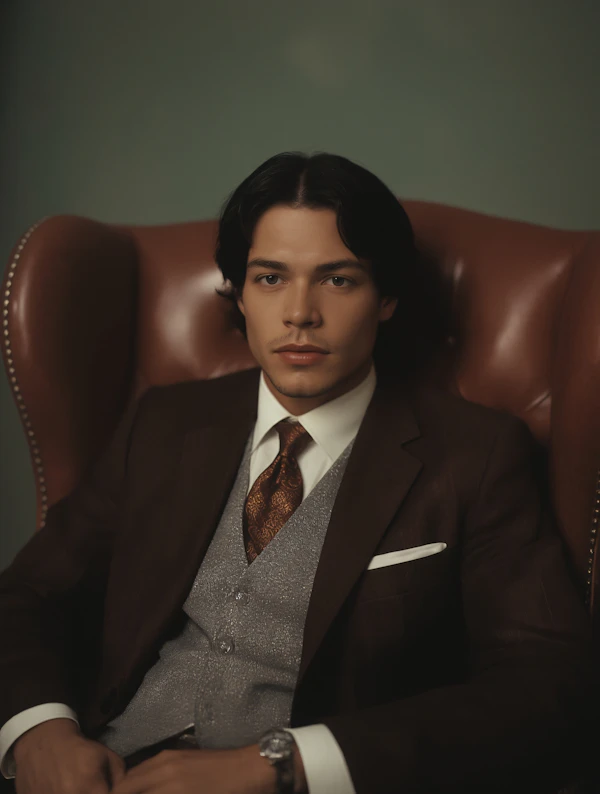 Man in Formal Attire