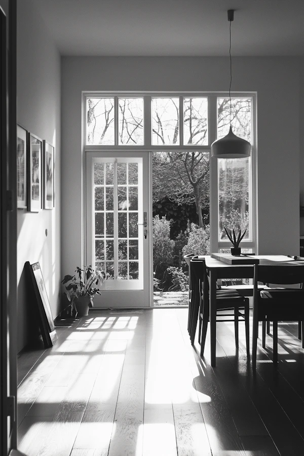 Serene Interior with Natural Light