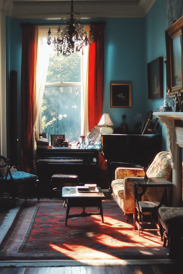 Cozy Vintage Living Room