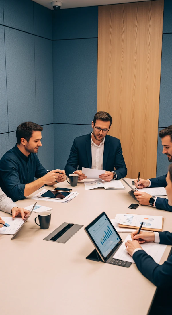 Business Meeting Scene