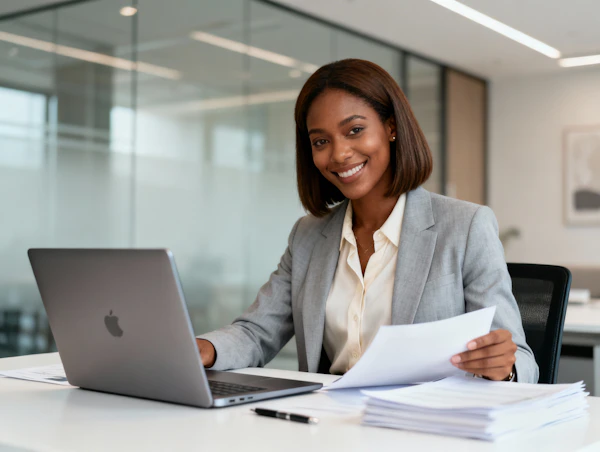 Professional Office Scene